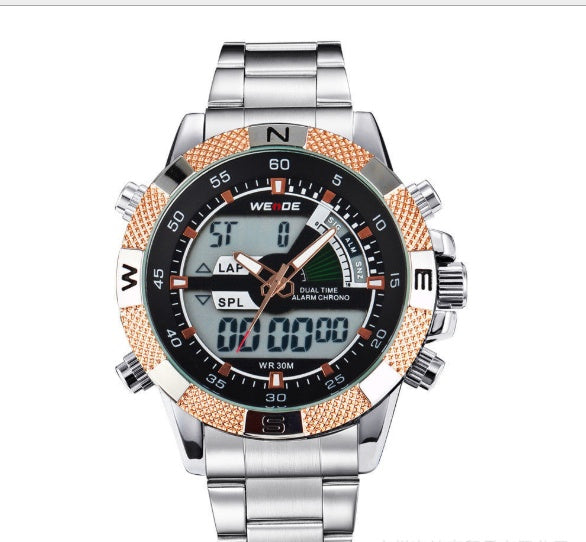 Multi-function Waterproof Watch