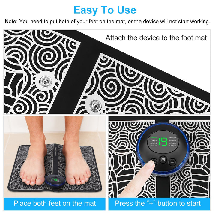 All-in-One Electric Foot Massage Pad