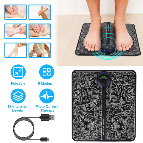 All-in-One Electric Foot Massage Pad
