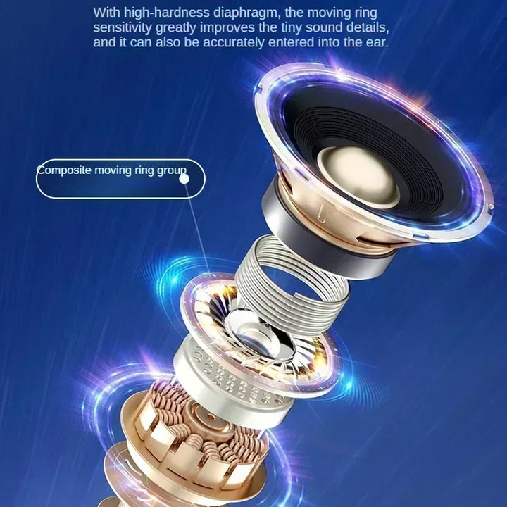 Touch Control Clip on Headphone