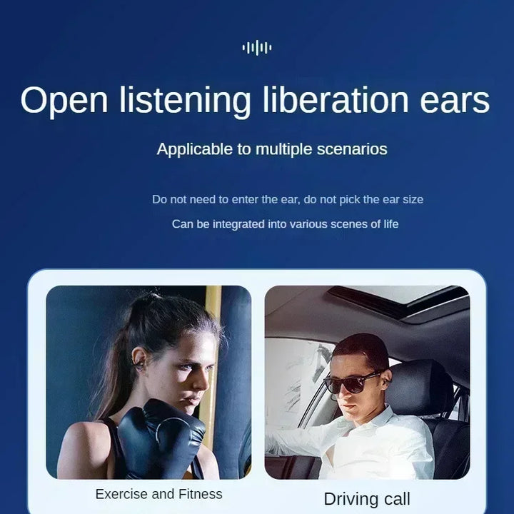 Touch Control Clip on Headphone