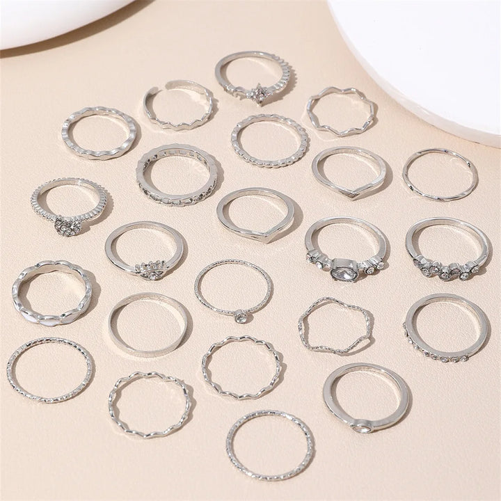 Fashion Knuckle Rings Set
