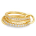 Luxury Zirconia Gold Plating Rings