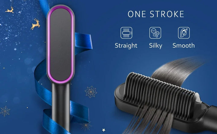 Hair straightener Comb