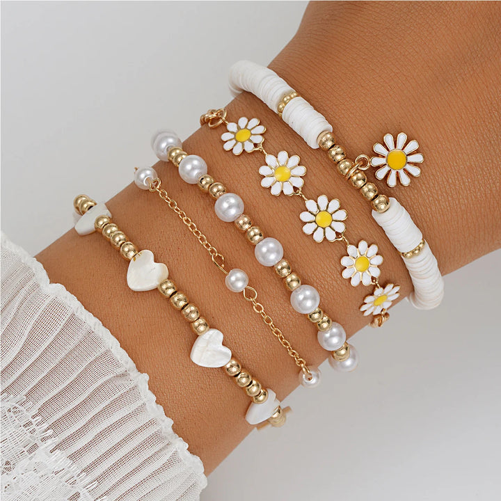 New 10 Pcs Vintage Bohemian Bracelet