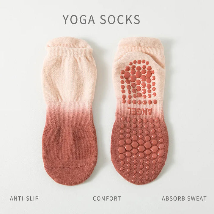 Non-Slip Gradient Yoga Socks for Women