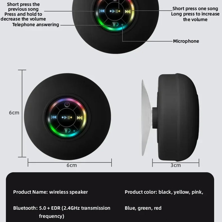 Waterproof Wireless Speaker