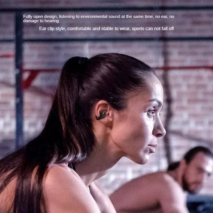 Touch Control Clip on Headphone