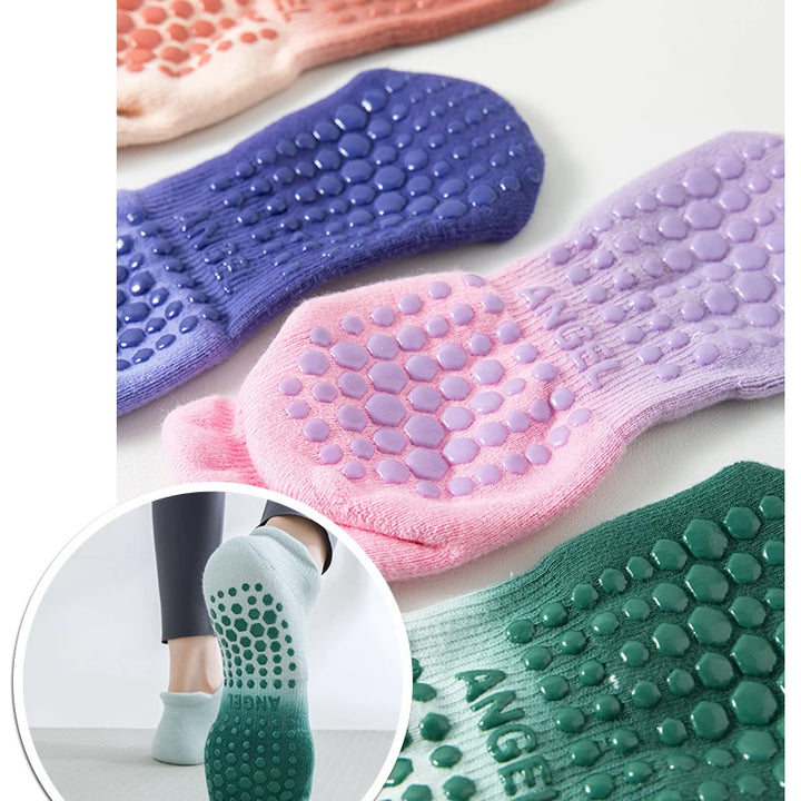 Non-Slip Gradient Yoga Socks for Women