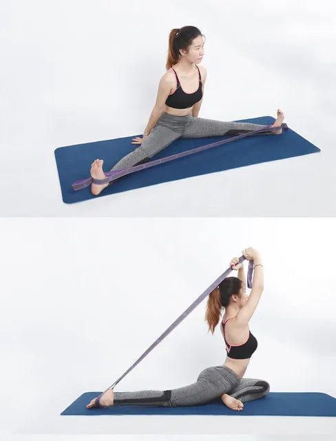 Multi-Section Elastic Yoga Resistance Bands