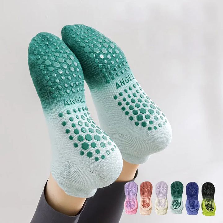 Non-Slip Gradient Yoga Socks for Women