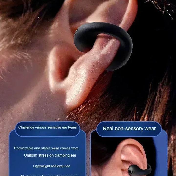 Touch Control Clip on Headphone