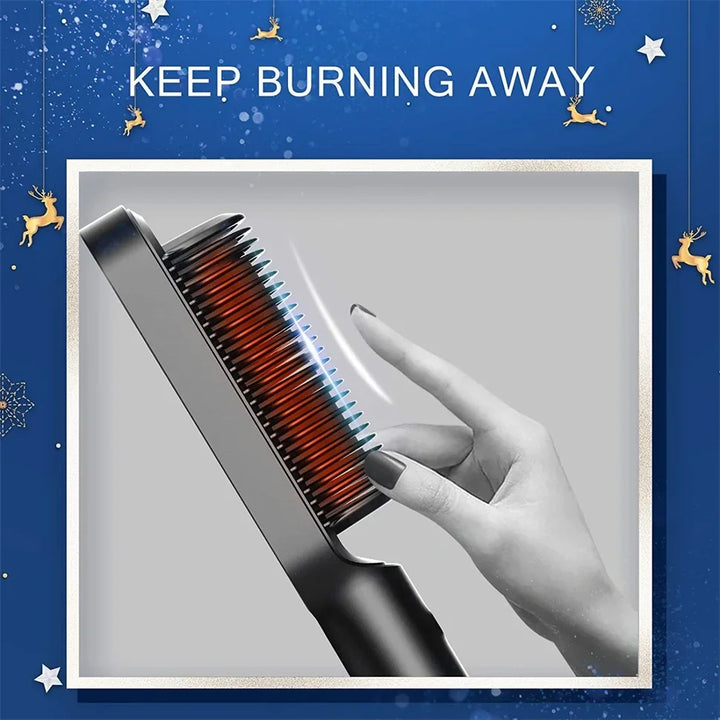 Hair straightener Comb