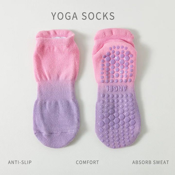 Non-Slip Gradient Yoga Socks for Women