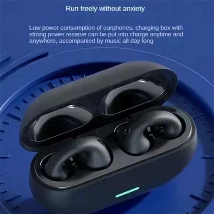 Touch Control Clip on Headphone