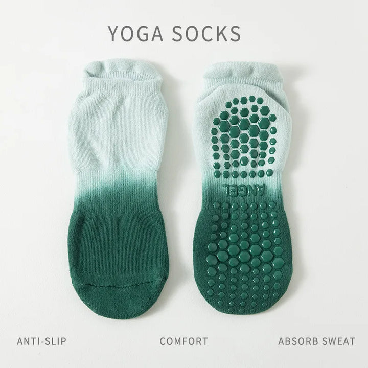 Non-Slip Gradient Yoga Socks for Women