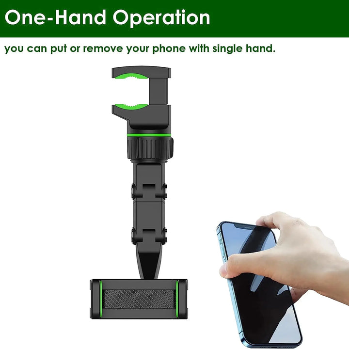Rear view Mirror Phone Holder