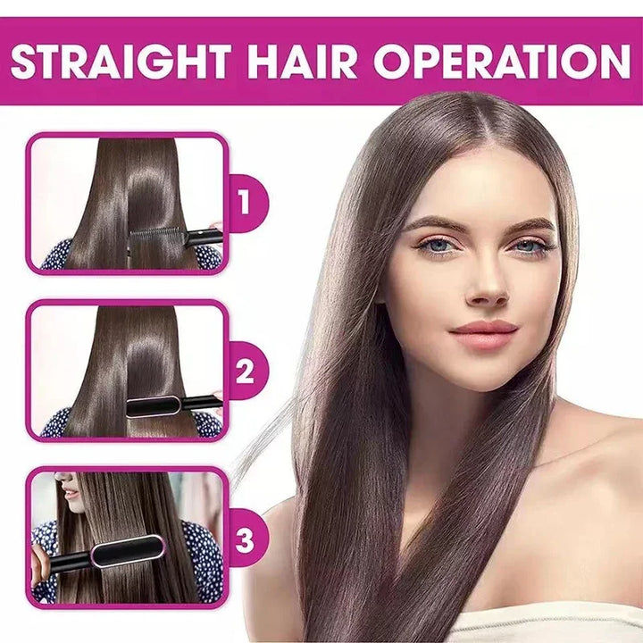Hair straightener Comb
