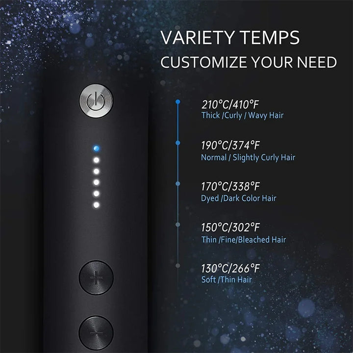 Hair straightener Comb