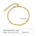 Gold Stainless Steel Chain Bracelet