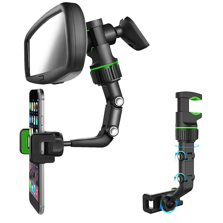 Rear view Mirror Phone Holder