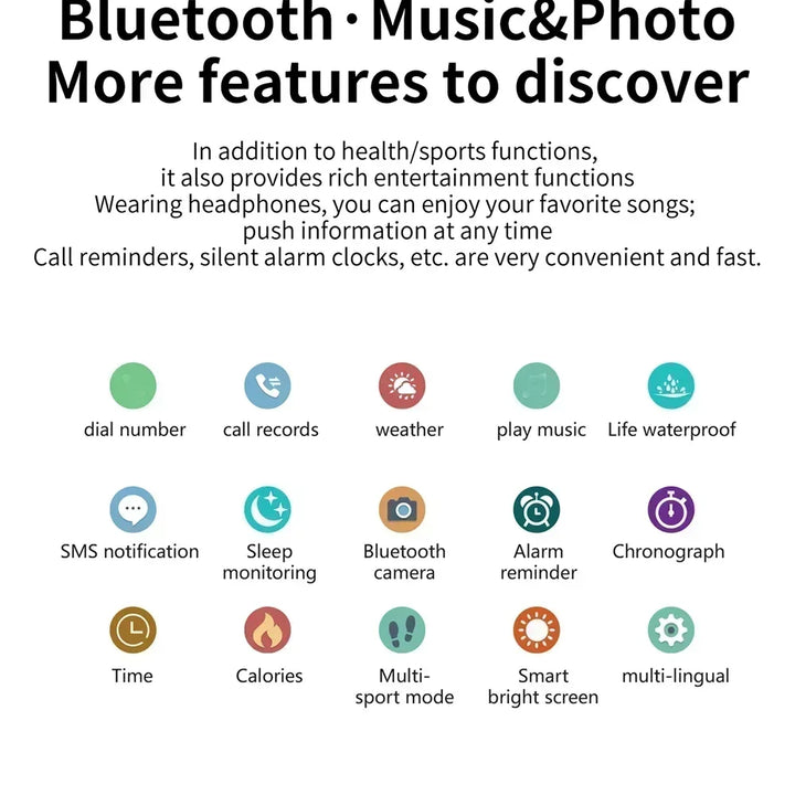 2025 New Fitness Smart Watch