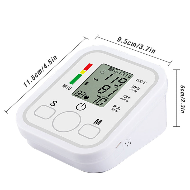 Automatic Upper Arm Blood Pressure Monitor