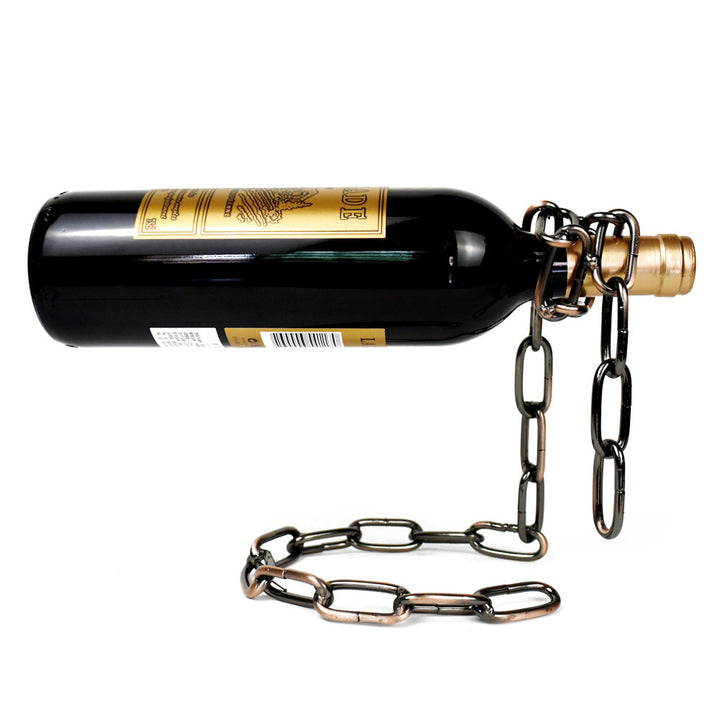 Magic Suspension Iron Chain Wine Rack
